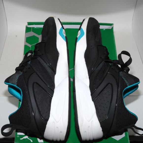 2014 Puma Blaze Of Glory Mesh Evo Trinomic Black Turquoise US 12 357464-01 - Picture 7 of 9